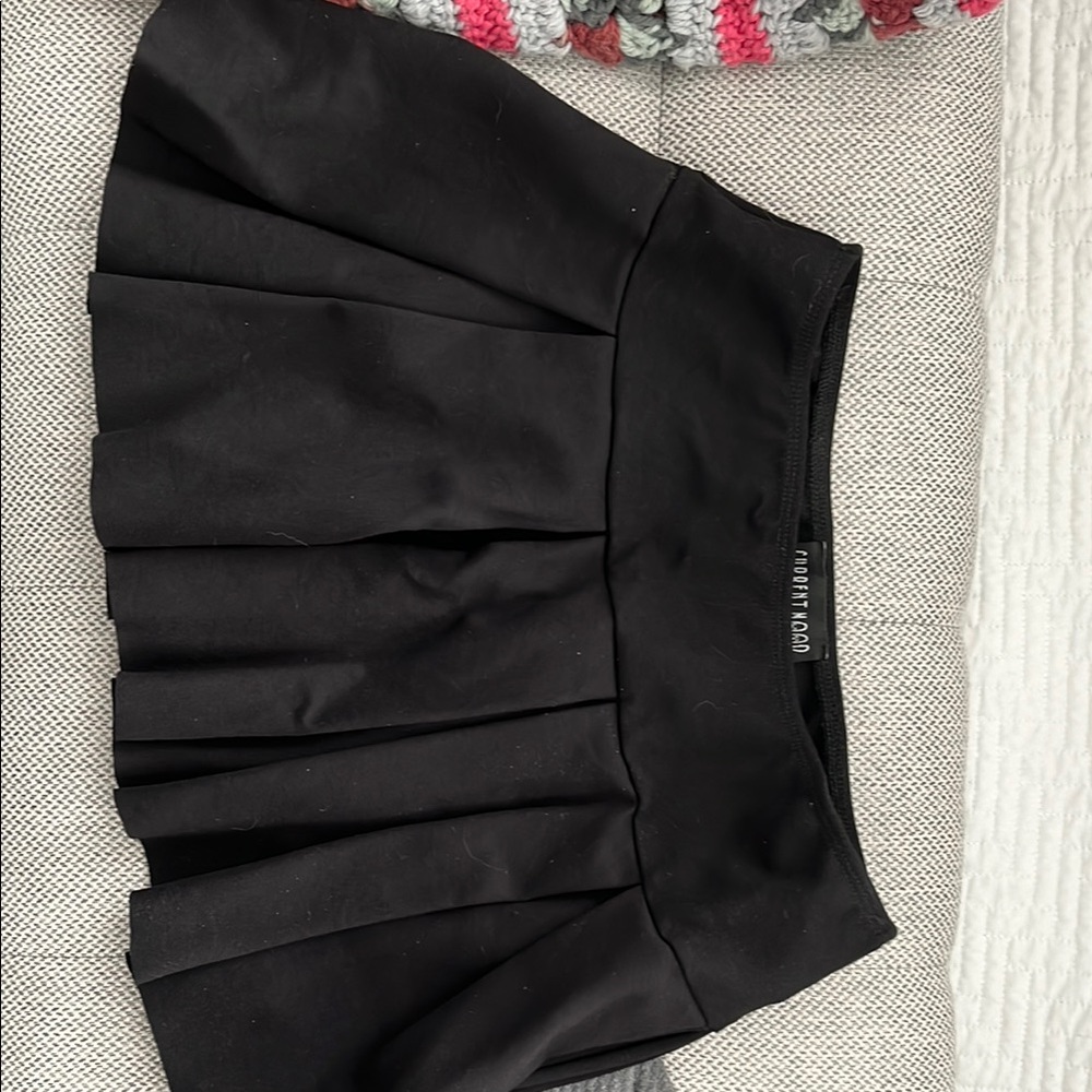 Wicked Scholar pleated mini skirt